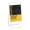 Customized Outdoor Double Side A-frame Snap Open Sign A Frame Sidewalk Display