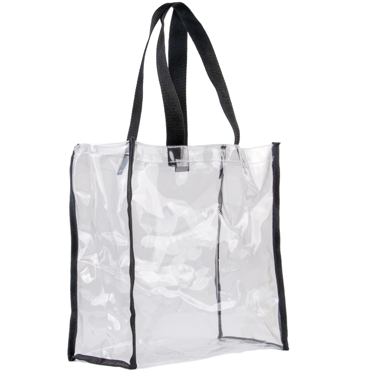 Hot Selling Customized Clear PVC Shopping Bag With Handle