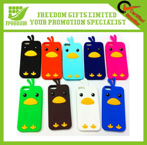 Customized Logo Silicone Lovely Cell Phone Case