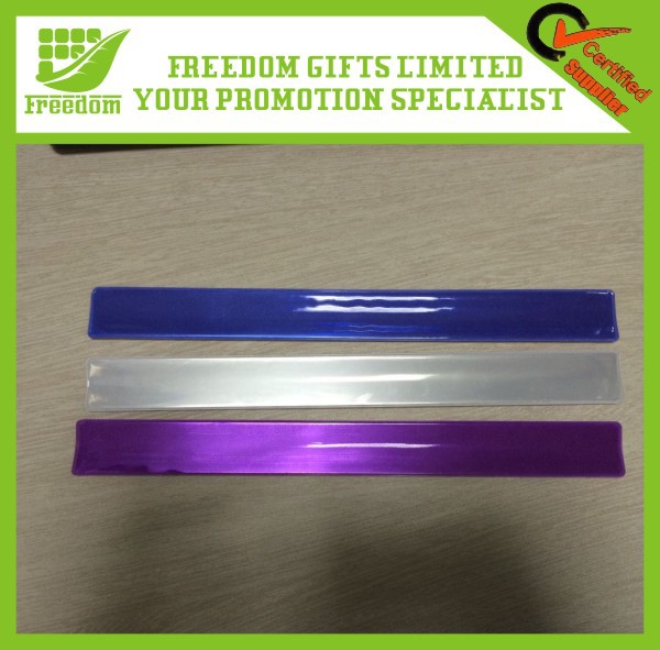 Promotional Rubber Printing Silicone Slap Band