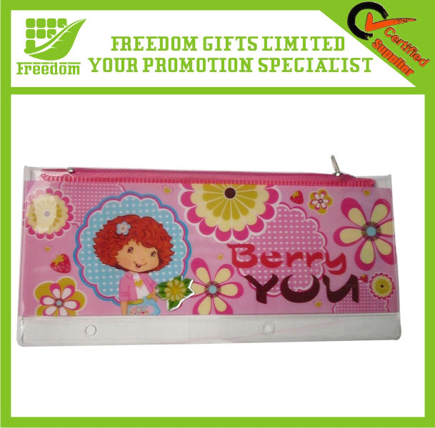 Eco Friendly Full Color Printed Promotional Pencil Pouch