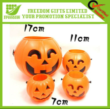 Plastic Halloween Pumpkin Barrel