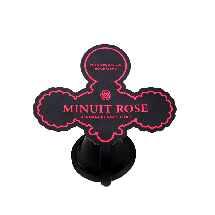 High Quality Nightclub Party Customized Whiskey Sticker Wine Bottle Label