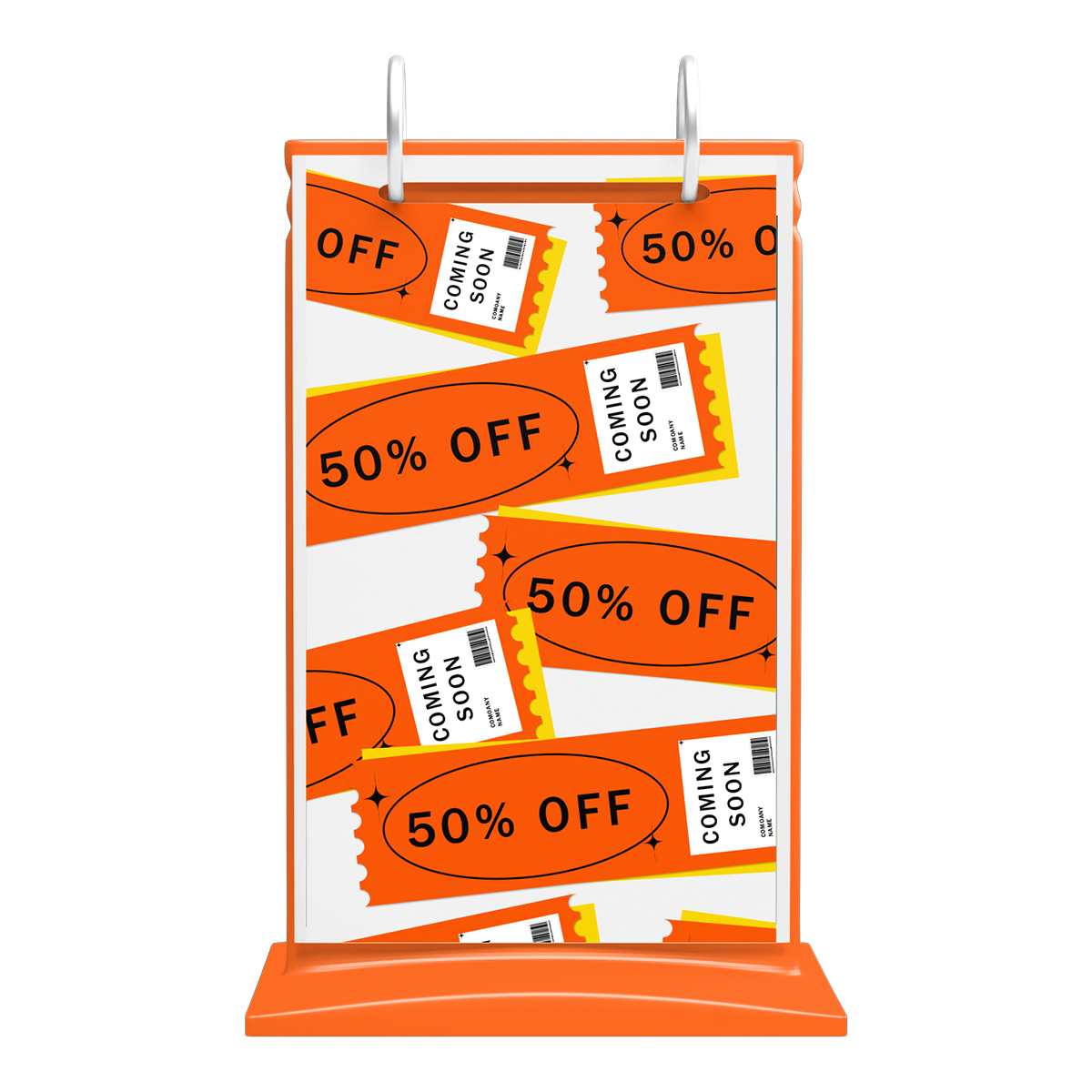 Factory Personalized Custom Acrylic Table Display Stand Sign Menu Card Holder