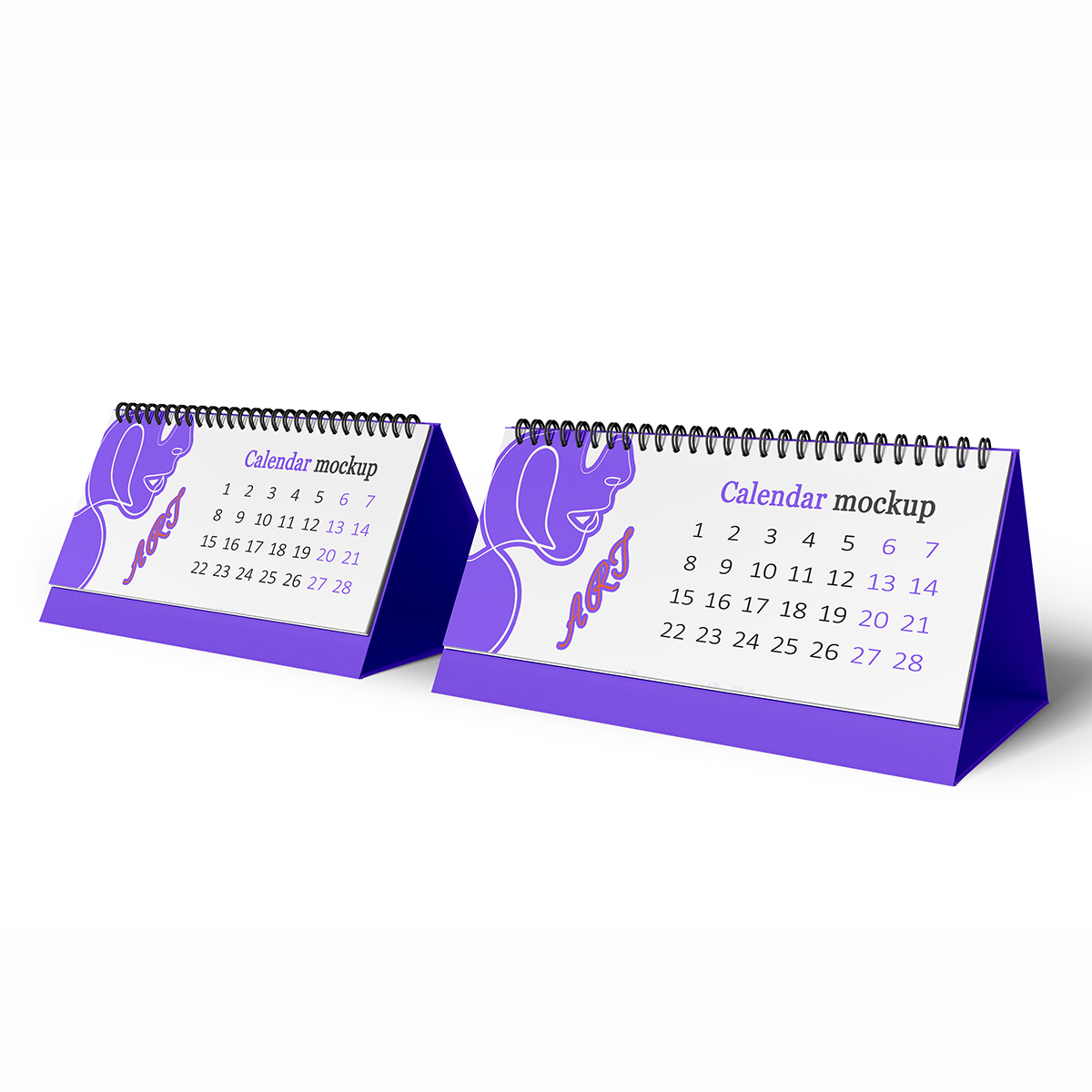 High Quality Customized Planner Desktop Yearly Calendar