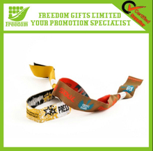 Logo Customized Festival Fabric Wristband