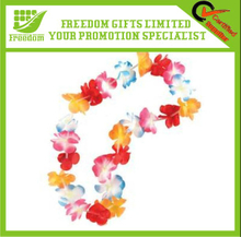 Logo Printed Fabric Hawaii Flower Necklace Lei