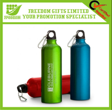 Customized Promotional Carabiner Aluminum Water Bottle