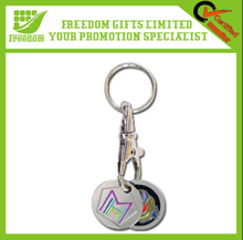 Customized Top Design Shopping Trolley Coin