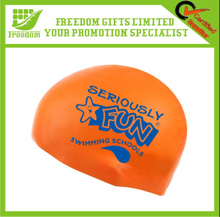 Custom Logo Printed Promotional Silicone Swimming Cap