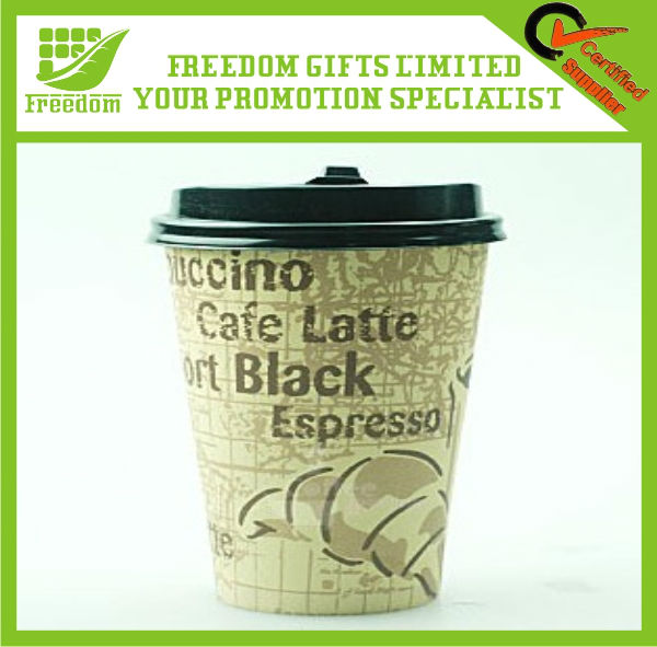Promotional Logo Printed Disposable Paper Cup
