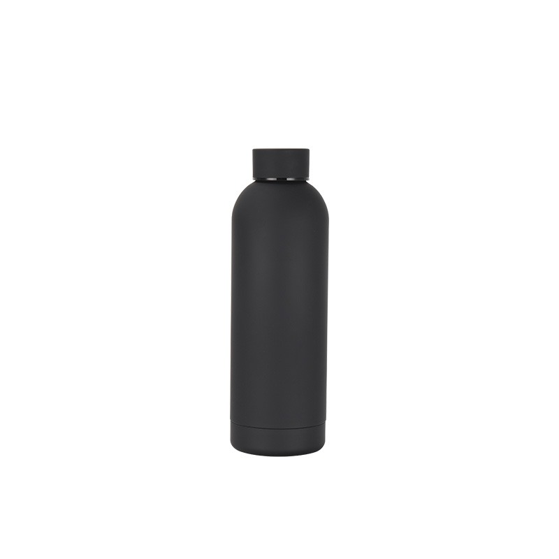 Double Wall Insulated 500ml Small Mouth Insulated Stainless Steel Water Bottle