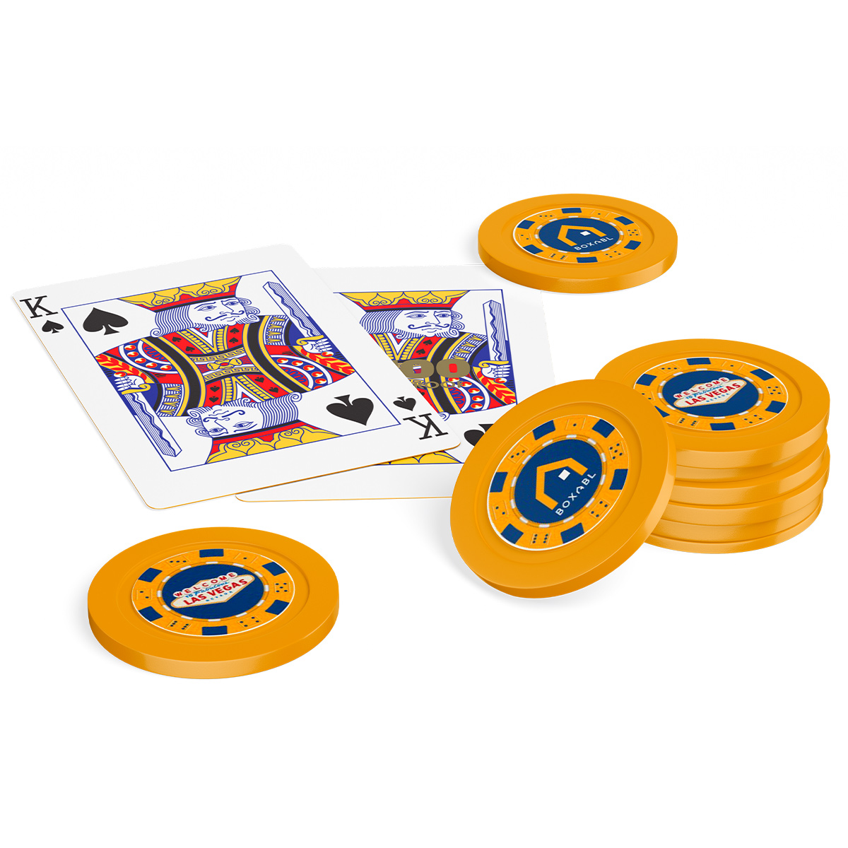 Custom Round Clay Poker Chips Set for Promotion Game