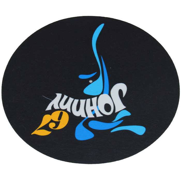 Custom Turntable Felt Slipmat For Vinyl Record Player