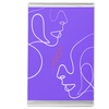 Custom Postcard Photo Holder Acrylic Double Side Menu Card Holder Sign