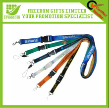 Hot Sale Polyester Plain Weave Lanyard