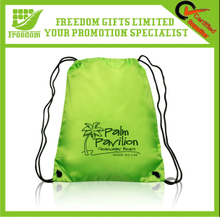Promotional Logo Branded Polyester Drawstring Bag