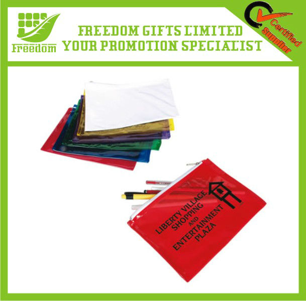 Full Color Print Promotional Soft PVC Pencil Bag