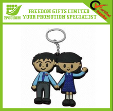 Hot Logo Designed 3D Plastic Keychain
