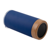 16oz Straight Cup Cork Rubber Bottom Stainless Steel Coffee Mug With Lid