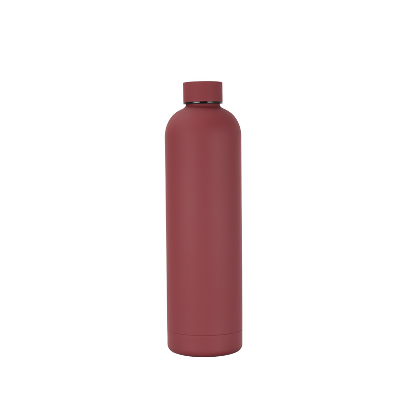 1000ml Outdoor Sports Drink Bottle Small Mouth Stainless Steel Vacuum Cup