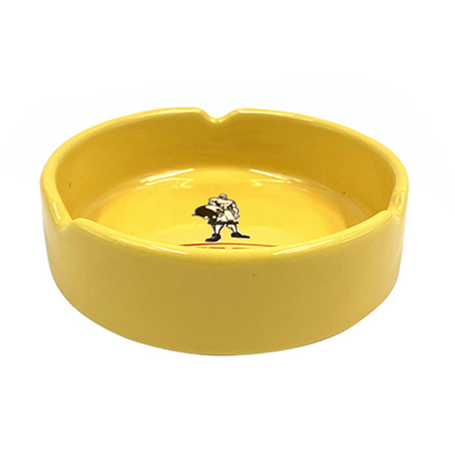 Wholesale Custom Smoking Accessories Round Square Ceramic Ashtray