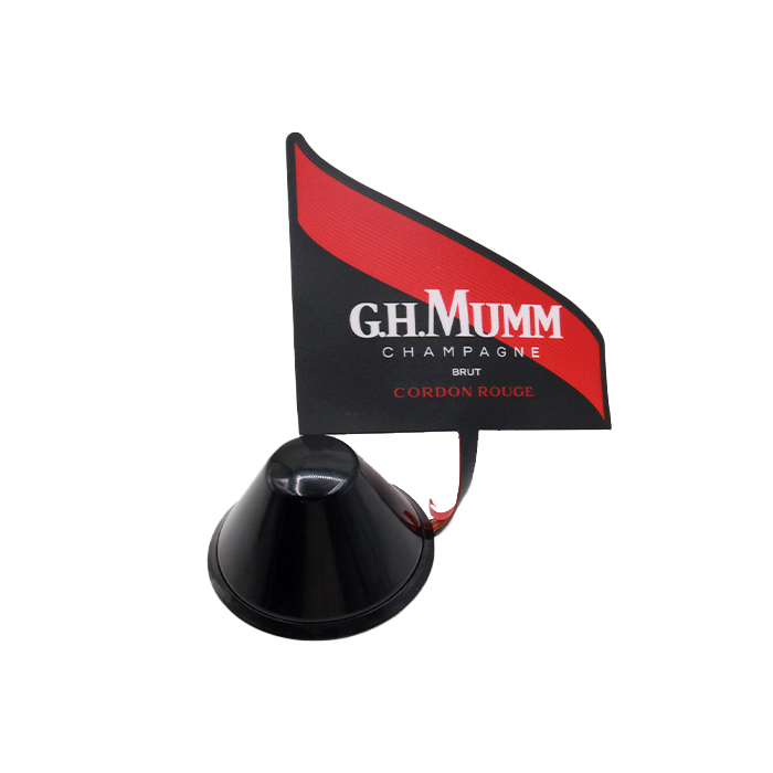 Customized El Luminous LED Wine Bottle Label