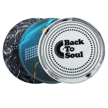 High Quality Custom Printed Round Turntable Felt Slipmat