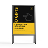 Customized Outdoor Double Side A-frame Snap Open Sign A Frame Sidewalk Display