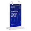 Acrylic Outdoor Brochure Holder Desk Label Display Menu Card Stand