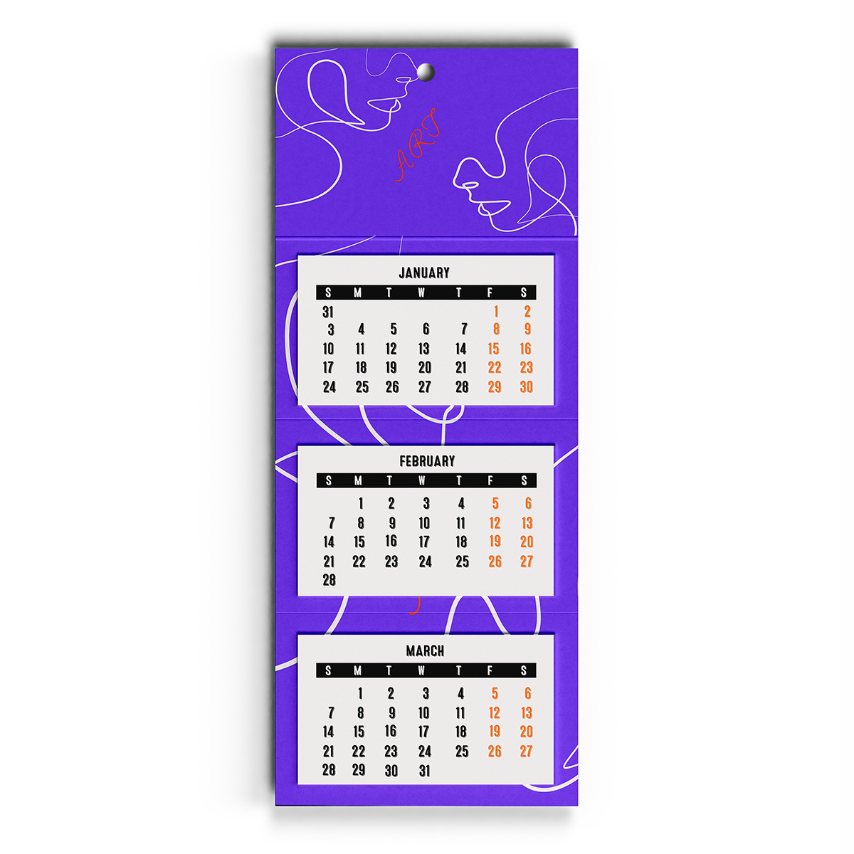 Factory Direct Sale Desktop Calendar Desk Advent Calendar Table Calendar