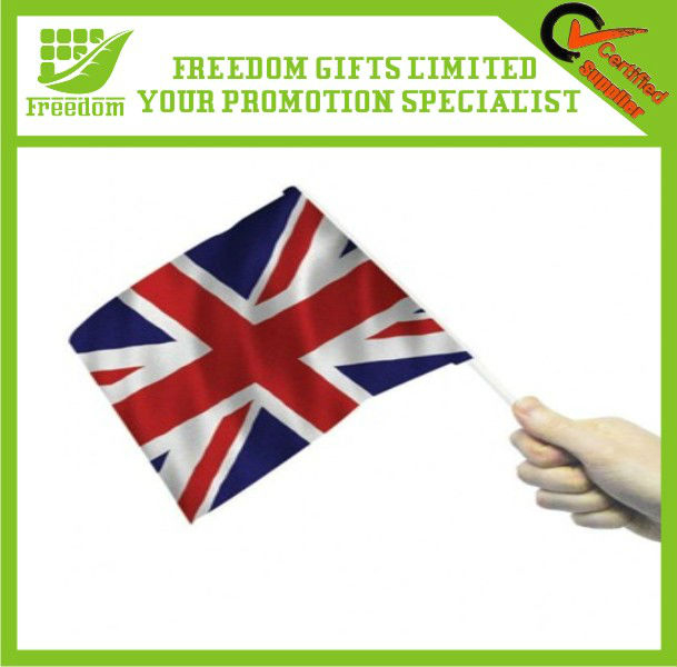 Hot Sale Polyester Hand Waving Flag