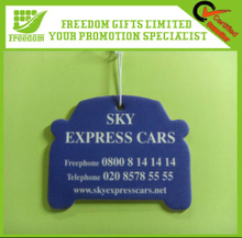 Customized Promotional Make Hanging Paper Car Air Freshener