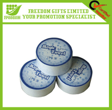 Full Color Printed Round Shaped Custom Magic Towel