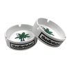 Cheap Custom Round White Smooth Ceramic Cigar Ashtray