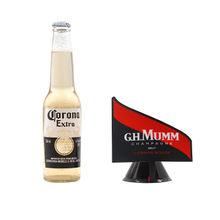 Customized El Luminous LED Wine Bottle Label