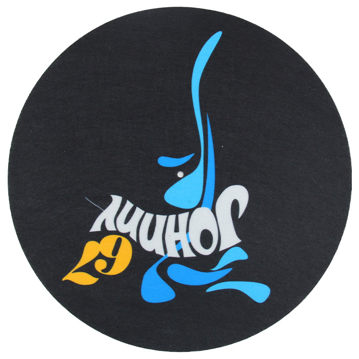 Custom Turntable Felt Slipmat For Vinyl Record Player