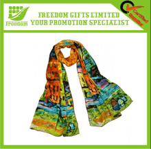 Customized Design Fashion Style Silk Scarf Vners