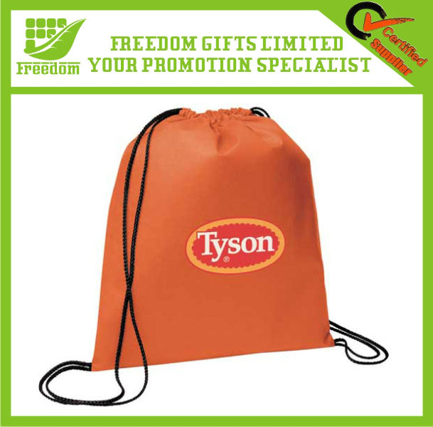 Customized Logo Branded Promotional Drawstring Bag