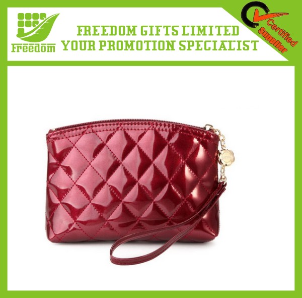 Red Color Promotional Cosmetic Bags