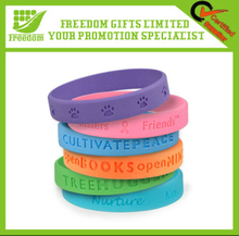 Promotional Gifts Printing Logo Silicone Wrist Band