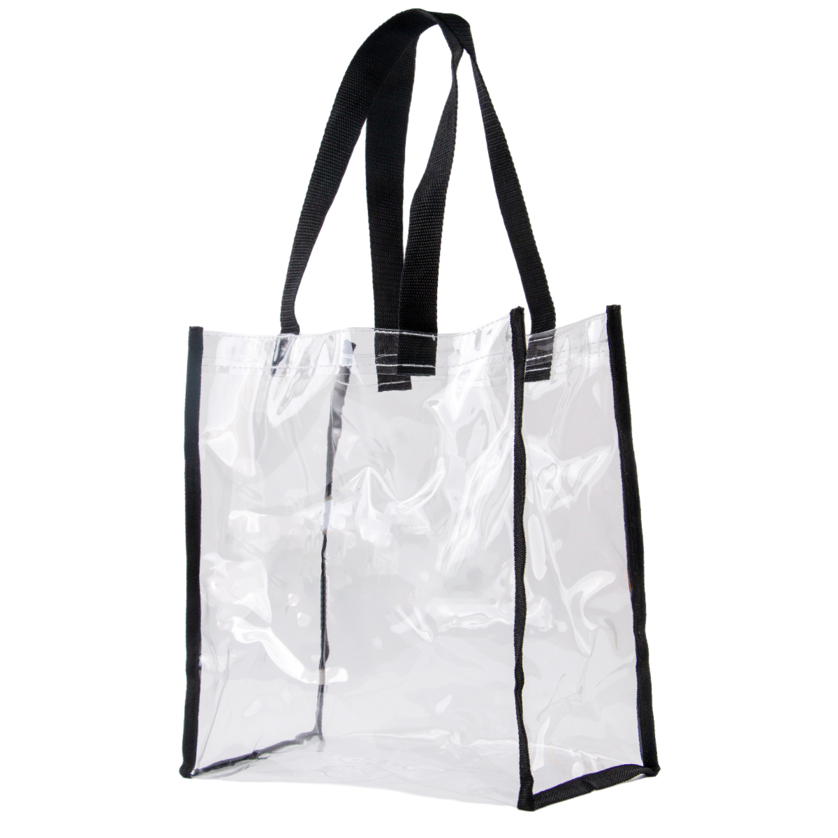 Hot Selling Customized Clear PVC Shopping Bag With Handle