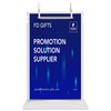 Acrylic Outdoor Brochure Holder Desk Label Display Menu Card Stand