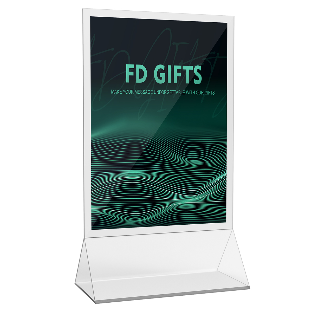 Wholesale Customized Counter Top Menu Card Display Sign Stands