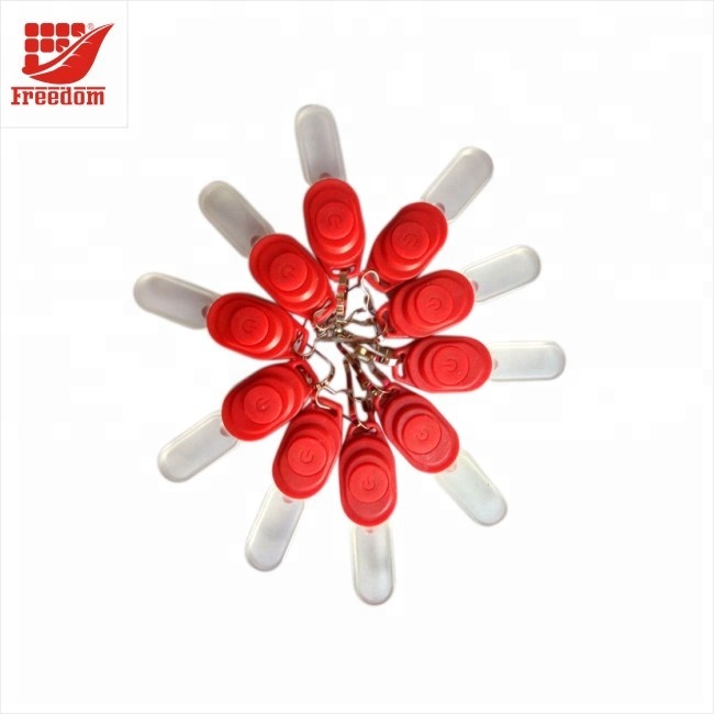 Customized Sport LED Light Mini Portable Zipper Light Keychain