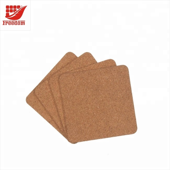 Hot Selling High Quality Solid Cork Coasters