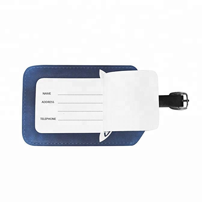 Custom Logo Cute Leather Cruise Travel Luggage Tags