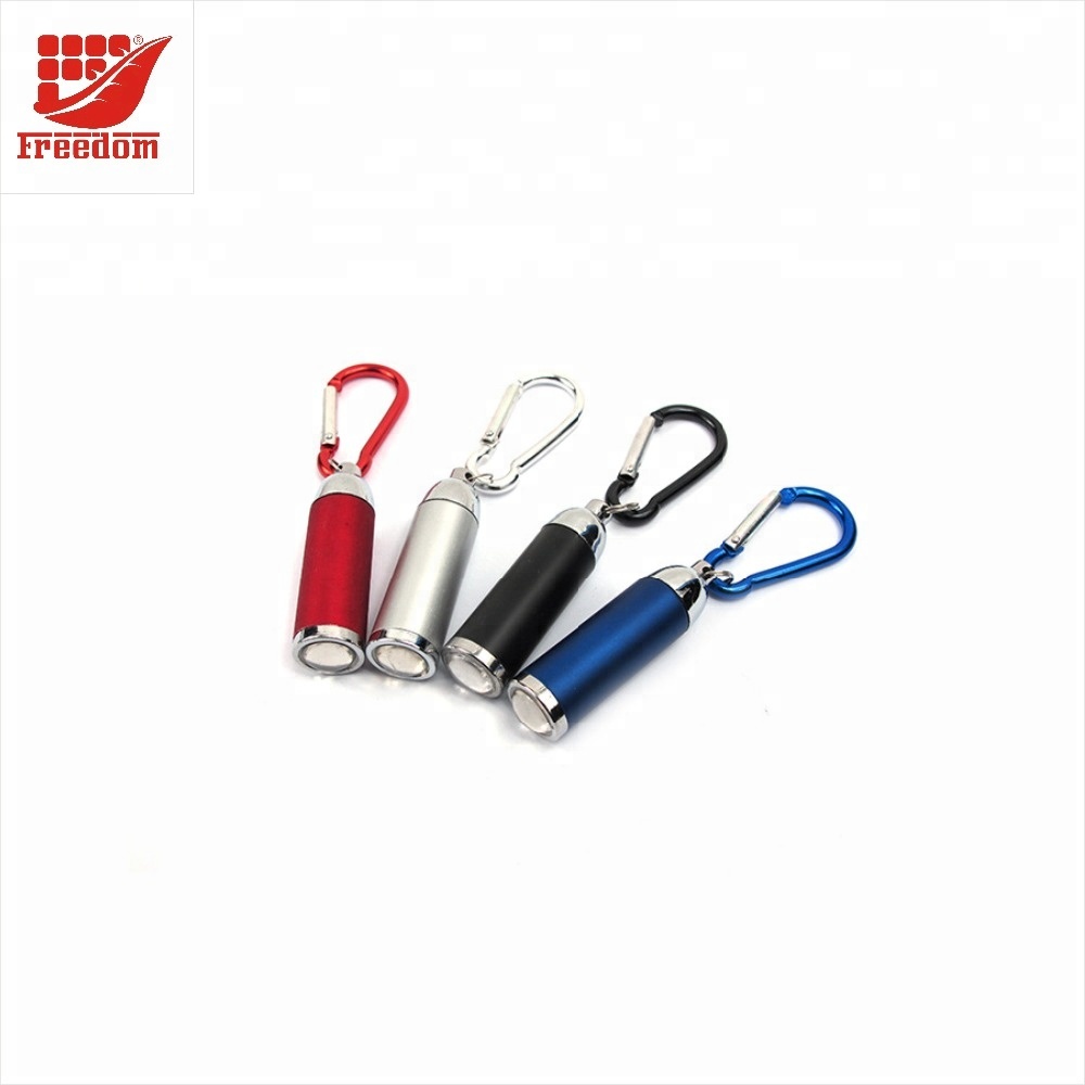 Mini LED Flashlights Torch Lights with Carabiner