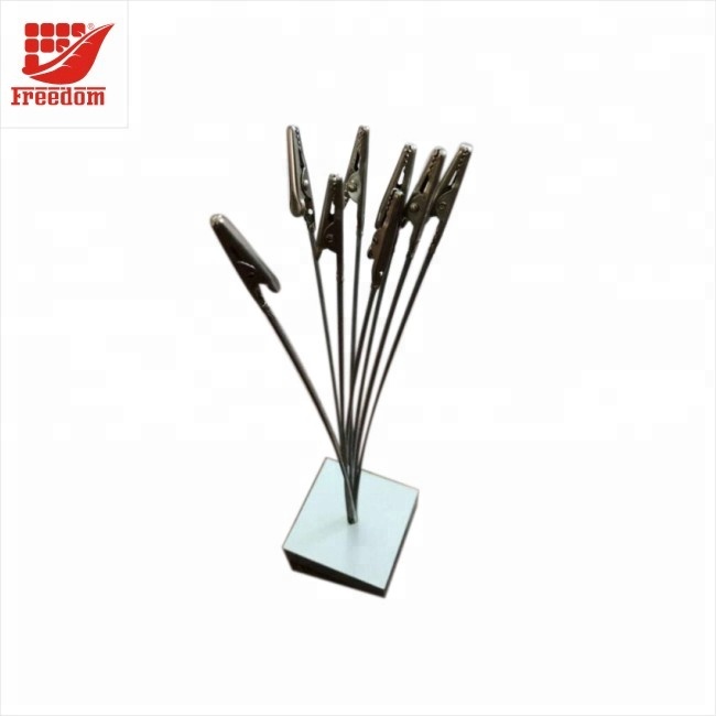 Hot Sale Multi-functional Resin Table Card Holder Card Clip