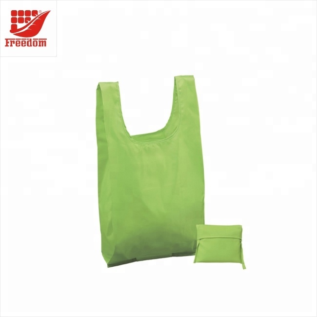 Customized Foldable Waterproof Ripstop Thick Nylon Shopping Bag Portable Travel bag Reusable